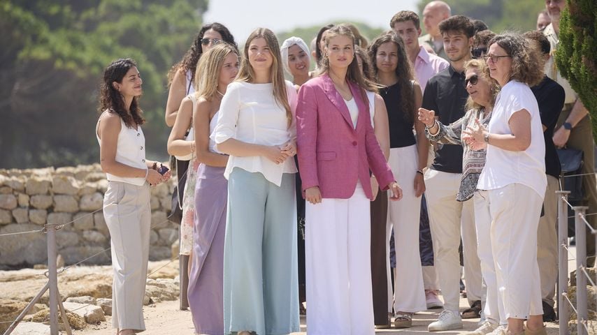 Spanische Prinzessinnen Leonor und Sofía in Girona, 2026