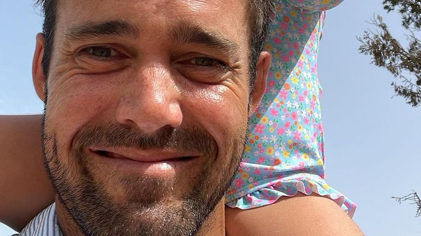 Spencer Matthews mit seiner Tochter Gigi, Juli 2023