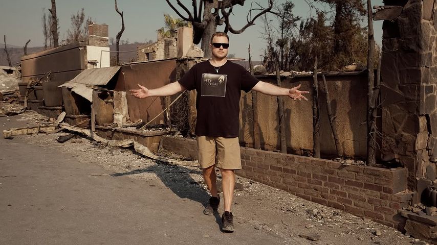 Spencer Pratt zeigt sein zerstörtes Haus nach den Waldbränden in L.A.