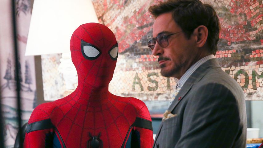 Robert Downey Jr. beim Photocall von "Spider-Man: Homecoming" 2017