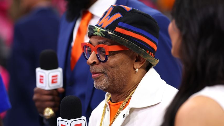Spike Lee beim ESPN-Vorspiel zur ersten Partie der NBA Finals 2026