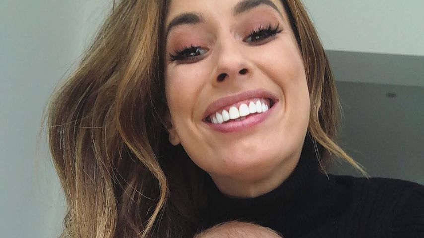 Stacey Solomon und ihr Sohn Rex im Oktober 2019
