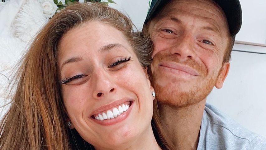 Stacey Solomon mit ihrem Partner Joe