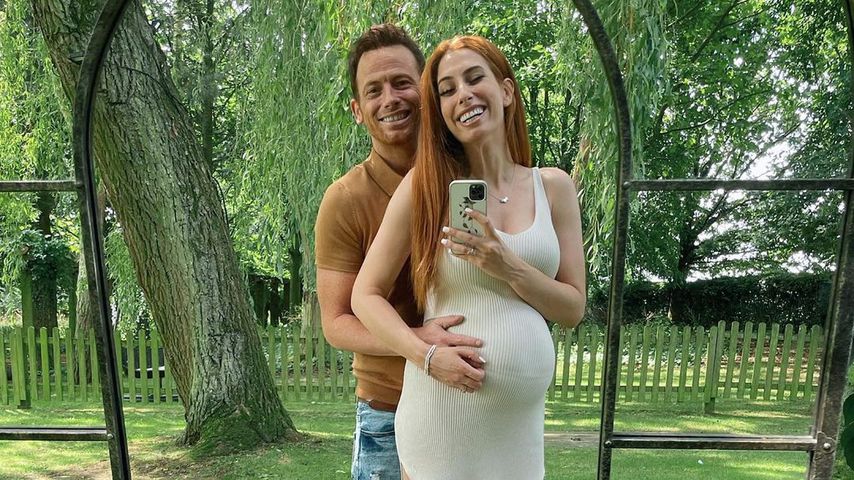 Stacey Solomon und ihre Familie im Juli 2021