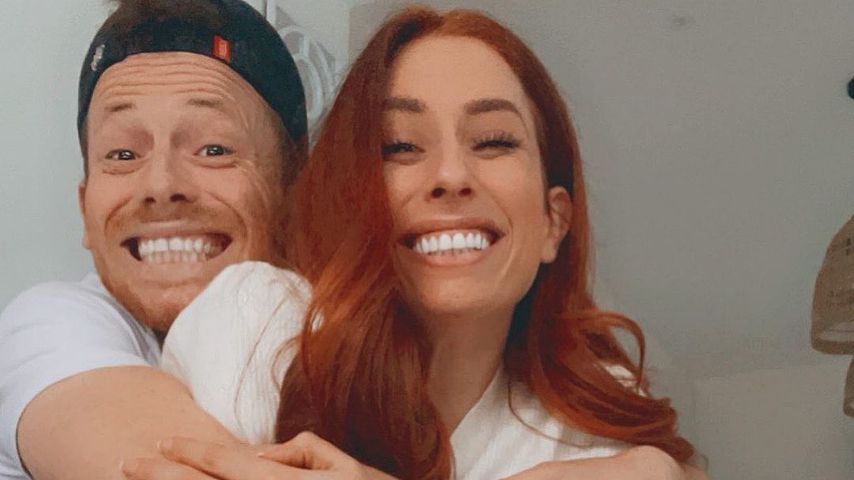 Stacey Solomon mit ihrem Verlobten Joe, Dezember 2020
