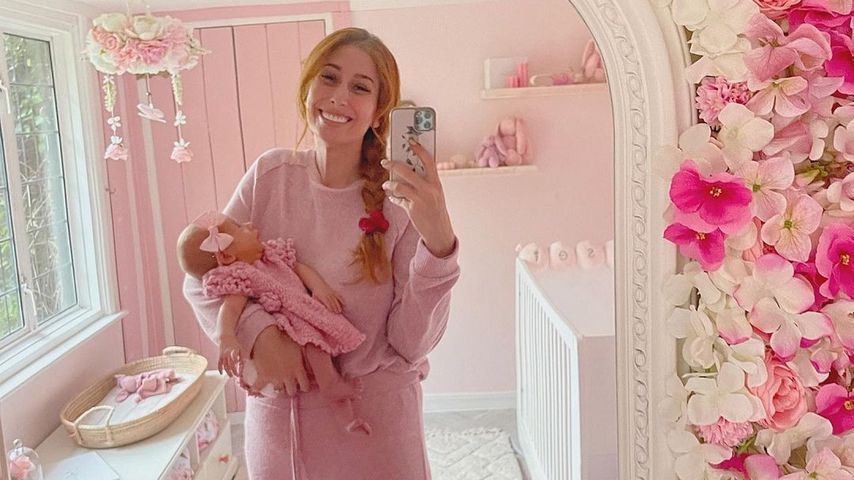 Stacey Solomon mit ihrer Tochter Rose Opal Esmè