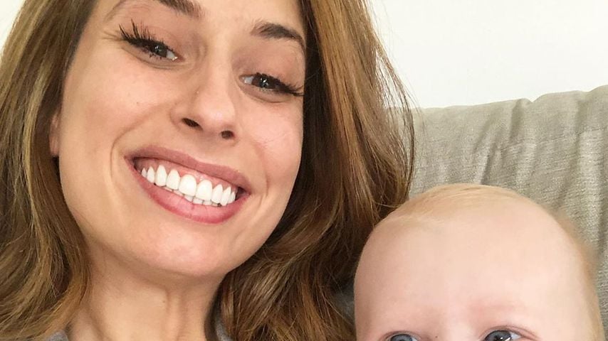 Stacey Solomon und ihr Sohn Rex