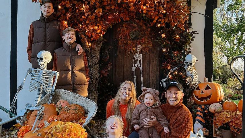 Skelette und Kürbisse: Stacey Solomon im Halloween-Fieber!