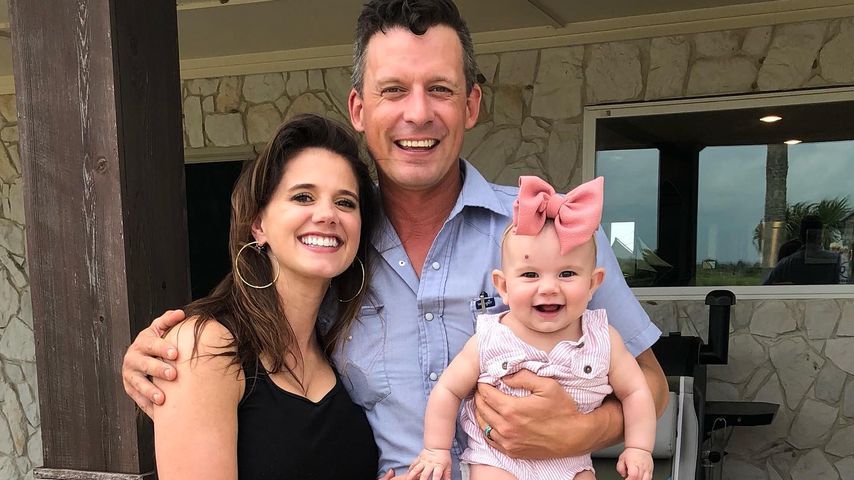 Staci und Evan Felker mit ihrer Tochter Evangelina