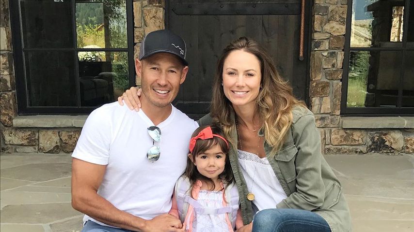 Stacy Keibler und Jared Pobre mit ihrer Tochter