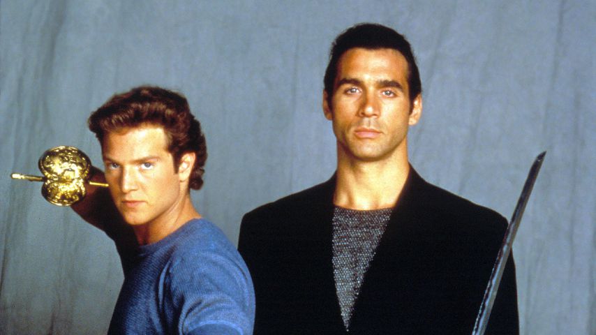 Stan Kirsch und Adrian Paul in "Highlander"