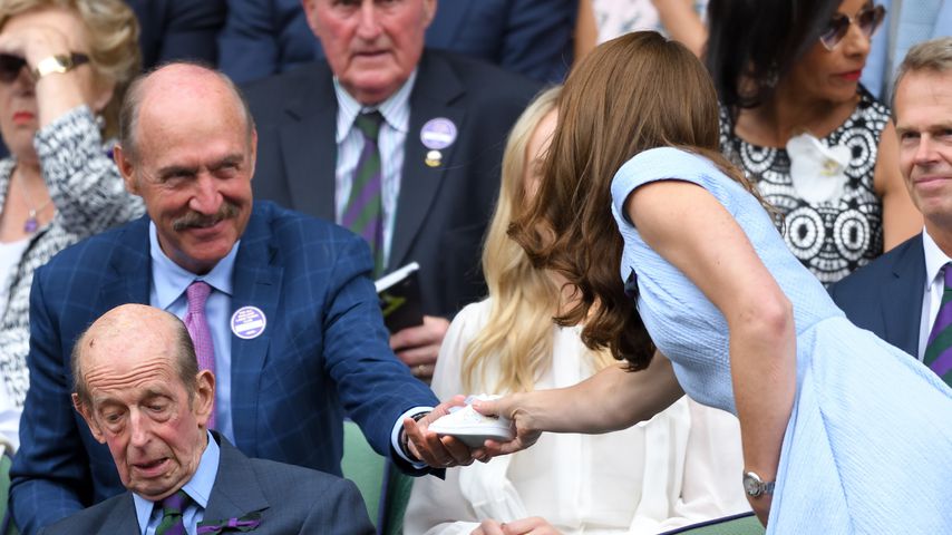 Süße Geste in Wimbledon: Kate bekommt Geschenk für Louis!