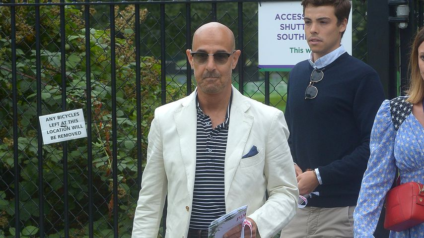 Stanley Tucci beim Wimbledon-Finale 2019