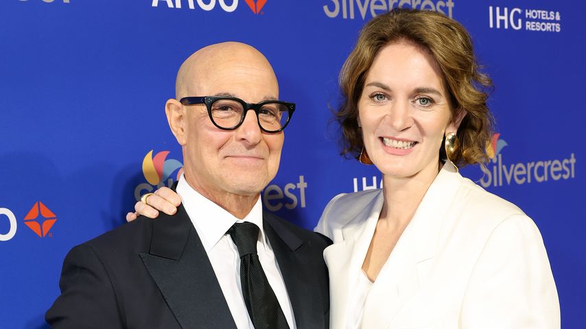 Stanley Tucci und Felicity Blunt, Januar 2025