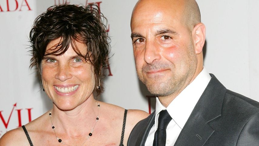 Stanley Tucci mit seiner ersten Frau Kate bei der Premiere von "The Devil Wears Prada" in New York, 19. Juni 2006