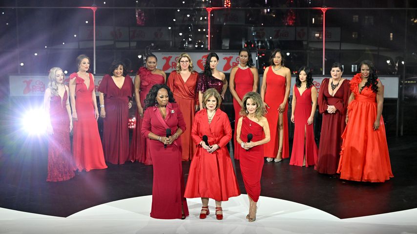 Star Jones, Nancy Brown und Susan Lucci bei der Veranstaltung "Go Red for Women"