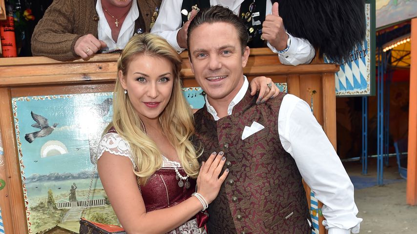 Stefan Mross mit seiner Verlobten Anna-Carina Woitschack