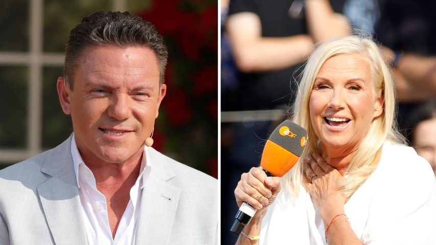 Nanu: Stefan Mross küsst Kiwi live im "ZDF-Fernsehgarten"
