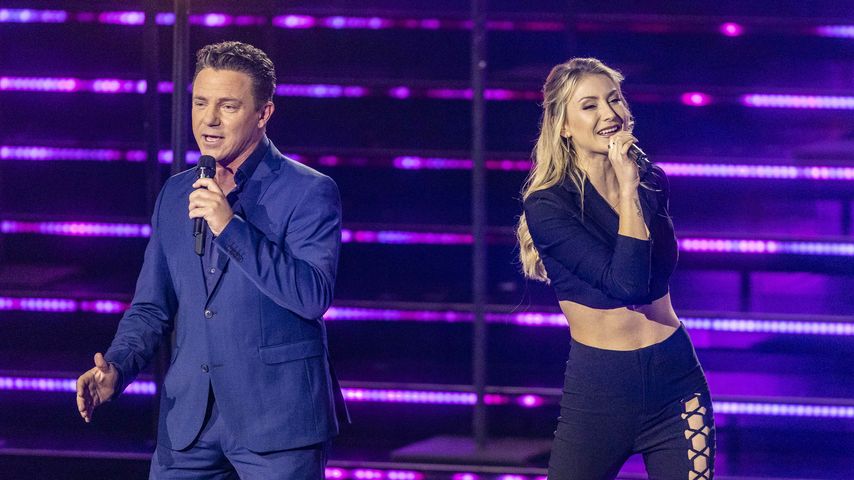 Stefan Mross und Anna-Carina Woitschack im Oktober 2022 in Leipzig