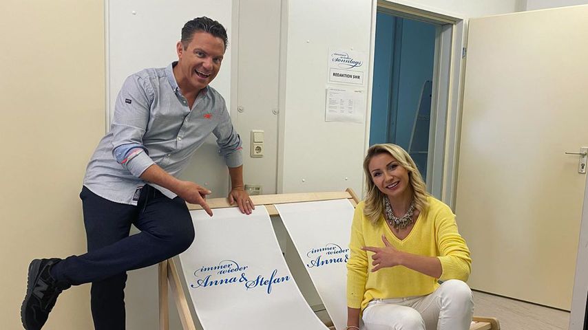 Stefan Mross und seine Anna-Carina im Juni 2020 in Rust