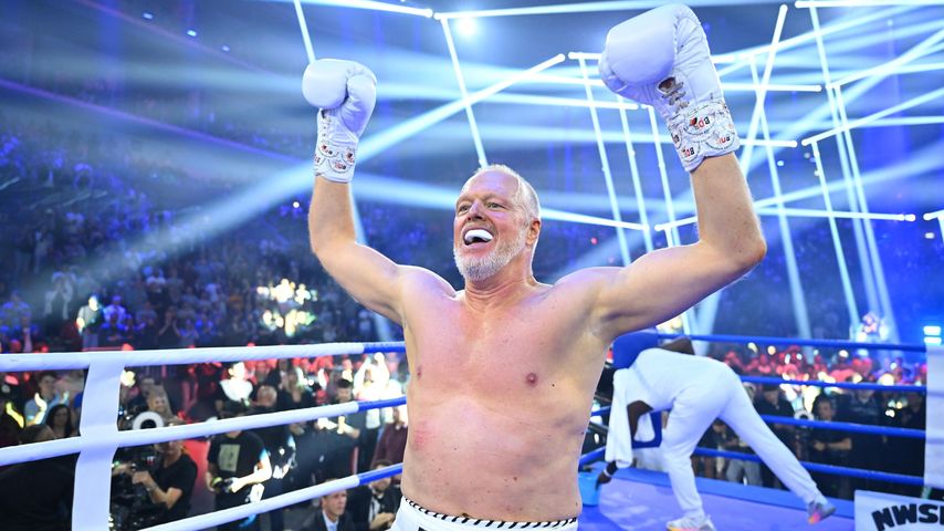 Stefan Raab beim "Clark Final Fight" im September 2024
