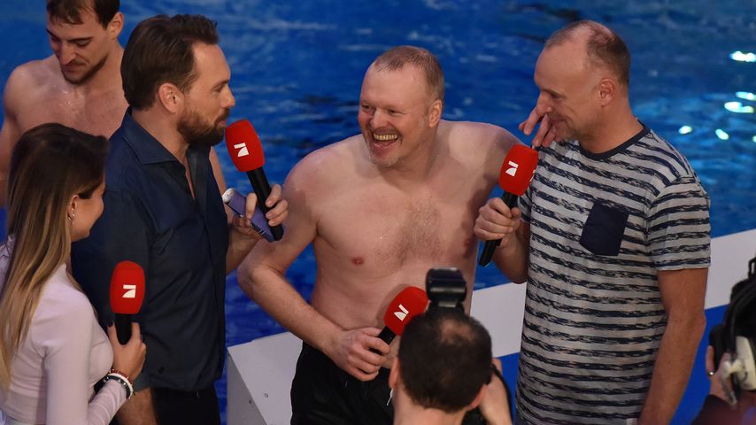 Stefan Raab bei "TV Total Turmspringen" in München, 2015