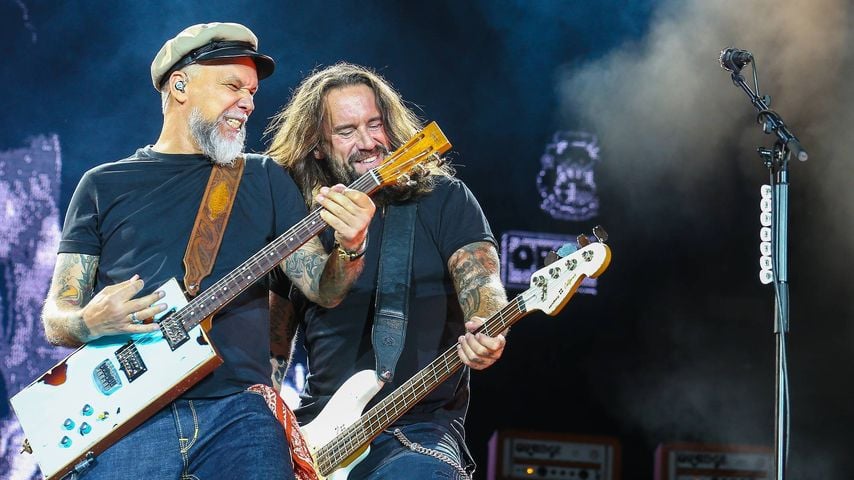 Stefan Weidner und Gonzo bei Böhse Onkelz live beim Werner Rennen 2019 in Hartenholm