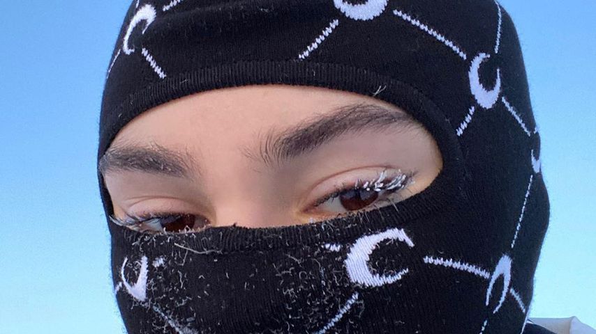 Bei minus 25 Grad: Steffi Giesinger frieren die Wimpern ein