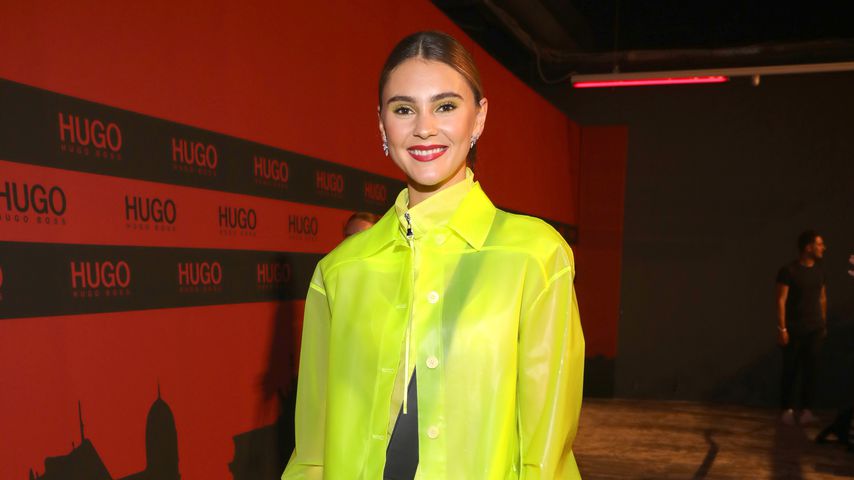 Stefanie Giesinger im Juli 2019 auf der Berliner Fashion Week
