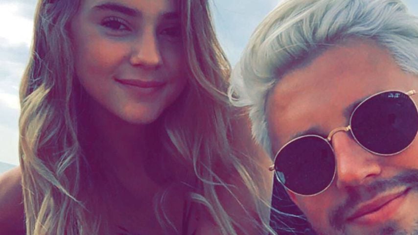 Stefanie Giesinger und Marcus Butler im August 2016