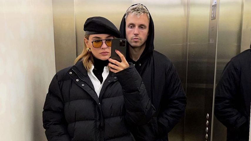 Stefanie Giesinger mit ihrem Partner Marcus Butler