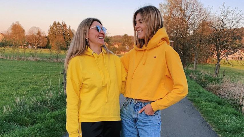 Stefanie Giesinger (r.) mit ihrer Mutter Helen