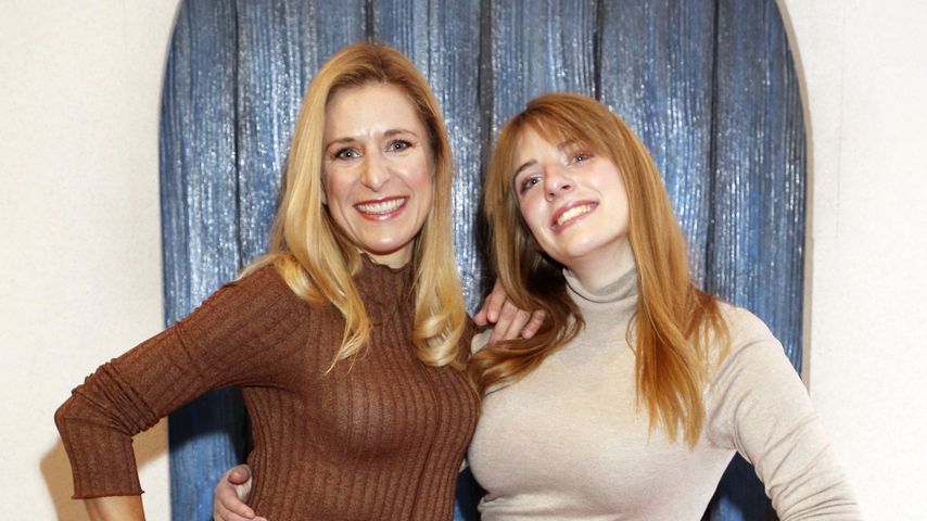Stefanie Hertel mit ihrer Tochter Johanna Mross, November 2022