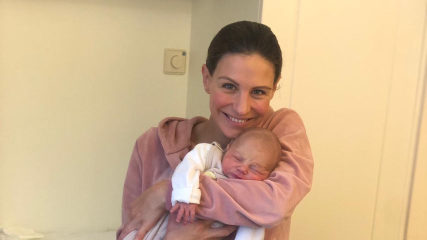 Stefanie Schanzleh mit ihrem Sohn Louis Silva