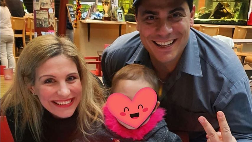 Stefanie Schanzleh und Silva Gonzalez mit Tochter Ella