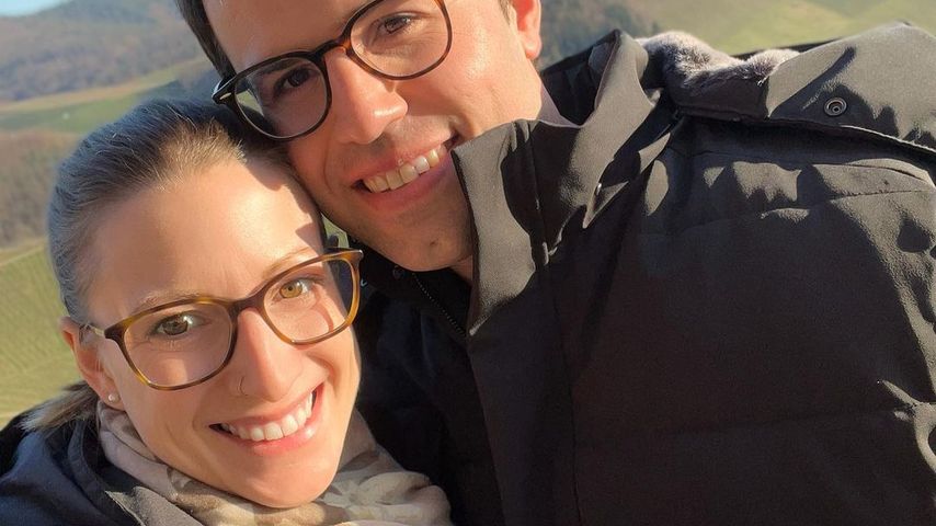 Stefanie und Justin im Februar 2023 auf Schloss Staufenberg