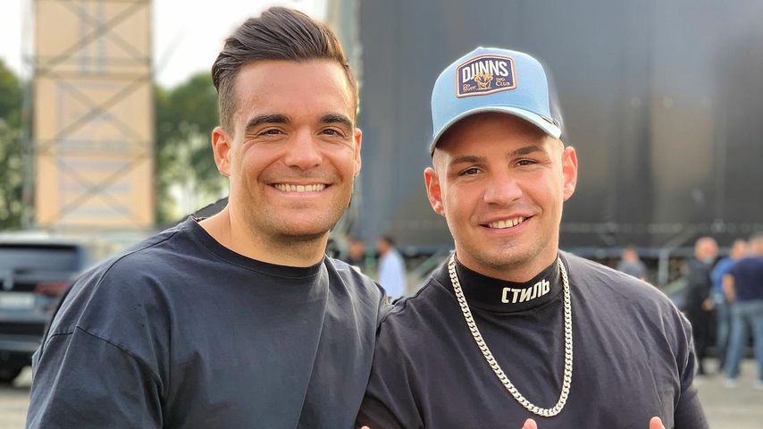 Stefano Zarrella und Pietro Lombardi im September 2020
