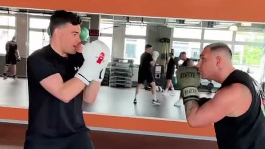 Stefano Zarrella mit Pietro Lombardi im Mai 2023