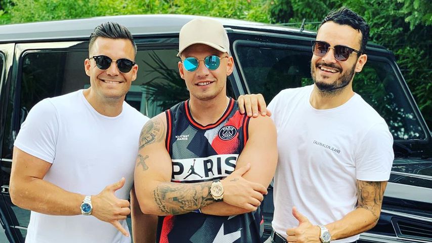 Stefano Zarrella, Pietro Lombardi und Giovanni Zarrella