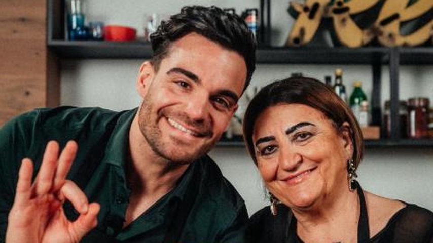 Stefano Zarrella und seine Mutter Clementina Zarrella