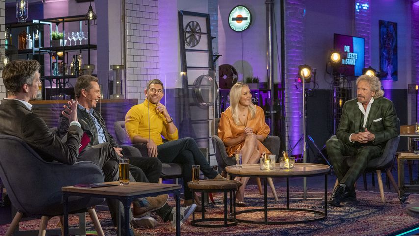 Steffen Hallaschka, Jürgen Milski, Micky Beisenherz, Janine Kunze und Thomas Gottschalk