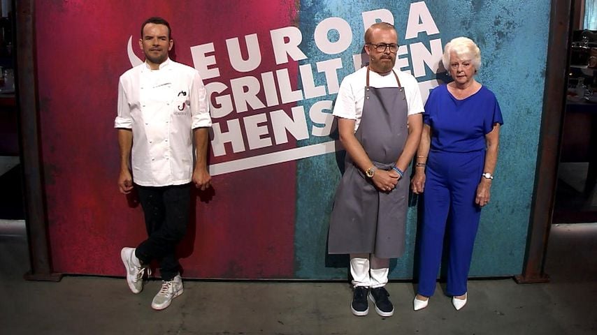 Steffen Henssler, Ross Antony und Vivienne Catterall, November 2025