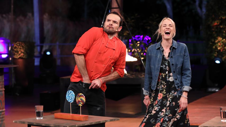 Steffen Henssler und Annie Hoffmann bei "Grill den Henssler"