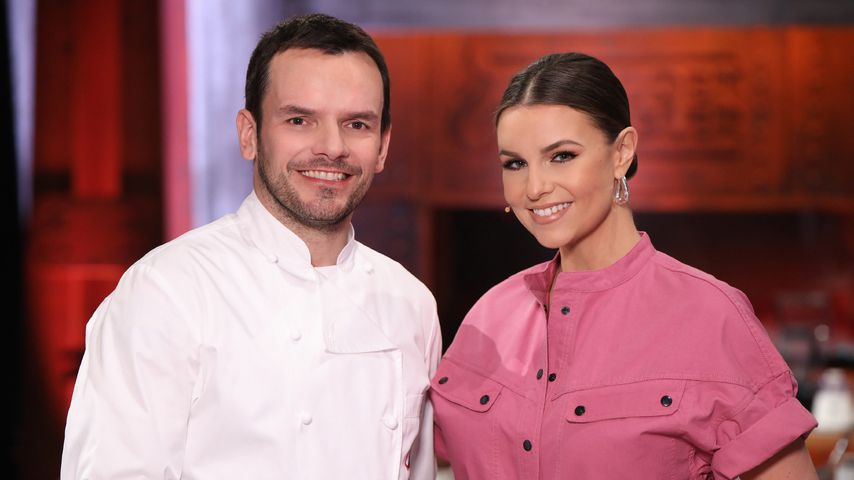 Steffen Henssler und Laura Wontorra