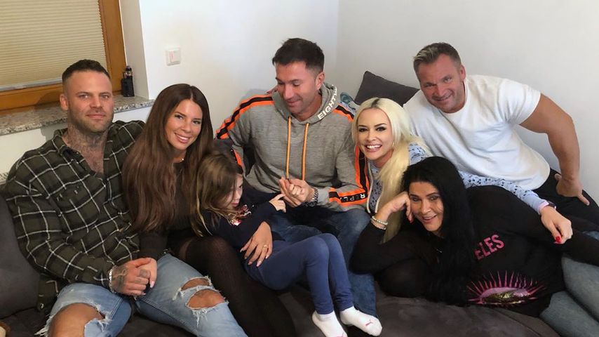 Steffen, Jenny Frankhauser, Sophia und Lucas Cordalis, Daniela Katzenberger, Iris und Peter Klein