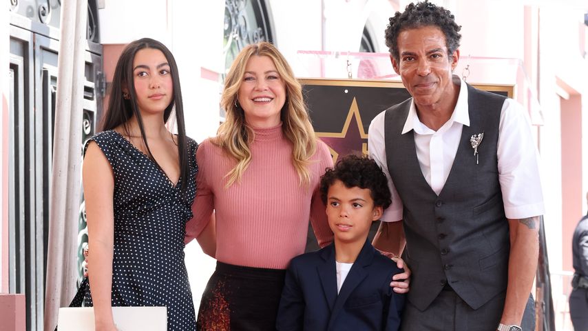 Ellen Pompeo feiert Walk-of-Fame-Stern mit ihrer Familie