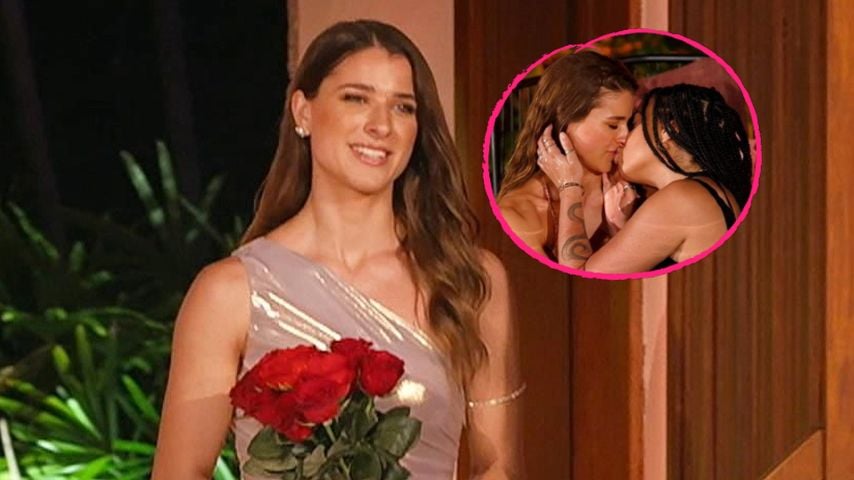 Sie knutscht mit Bachelorette Stella beim Einzeldate im Pool