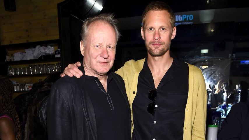 Stellan Skarsgård und Alexander Skarsgård bei der IMDbPro After-Party des Tribeca Film Festivals 2019