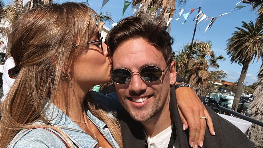 Steph Claire Smith mit ihrem Partner Josh Miller