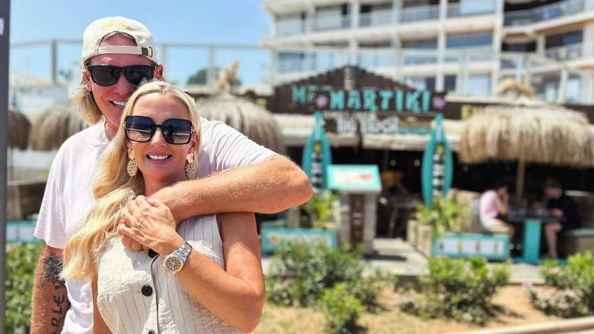 Stephan Jerkel mit seiner Verlobten Peggy Jerofke, Juni 2025